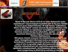 Tablet Screenshot of mixopal.ecom.com.pl