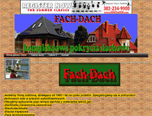 Tablet Screenshot of fachdach.ecom.net.pl