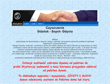 Tablet Screenshot of czyszczeniedywanow.ecom.net.pl